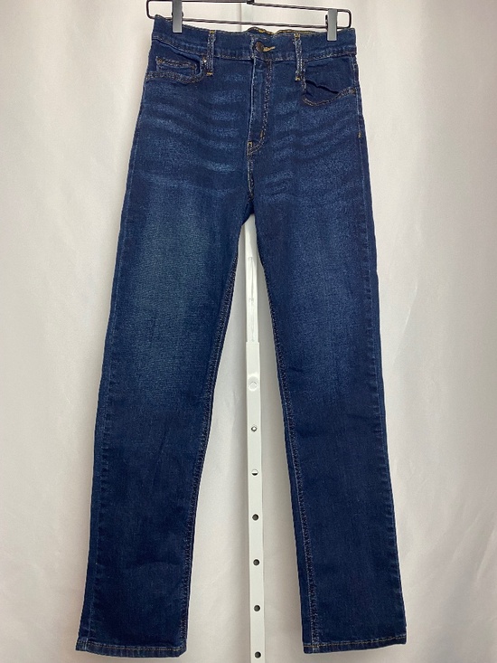 George Other - George Menʻs Slim Fit Dark Wash Straight-leg Stretch Denim Jeans 31x30